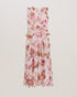 HISAKO-Dresses-Our HISAKO midi dress will bring out your feminine side. Featuring waterfall ruffles on a sleeveless flowy fit, this blurred floral print dress is perfect for all of your summertime outings. Midi dress All-over blurred floral print Sleeveless design Ruffle trims on bodice and shoulder Vertical waterfall ruffles on skirt Sheer fabric with camisole lining Concealed zip fastening Stephanie is 5'8.5" / 1.74m and wears Light Pink in a Ted size 1- Ted Baker Romania